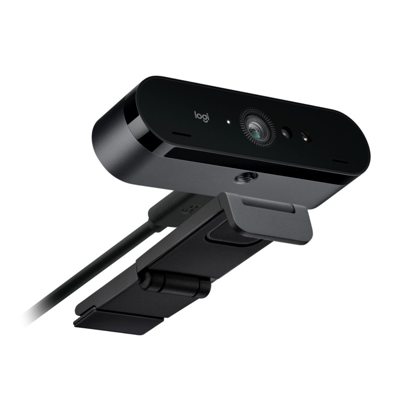 Logitech BRIO 4K cámara web 13 MP 4096 x 2160 Pixeles USB Negro 960-001746