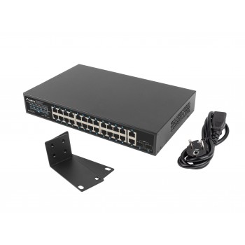 Lanberg RSGE-24P-2GE-2S-250 switch No administrado