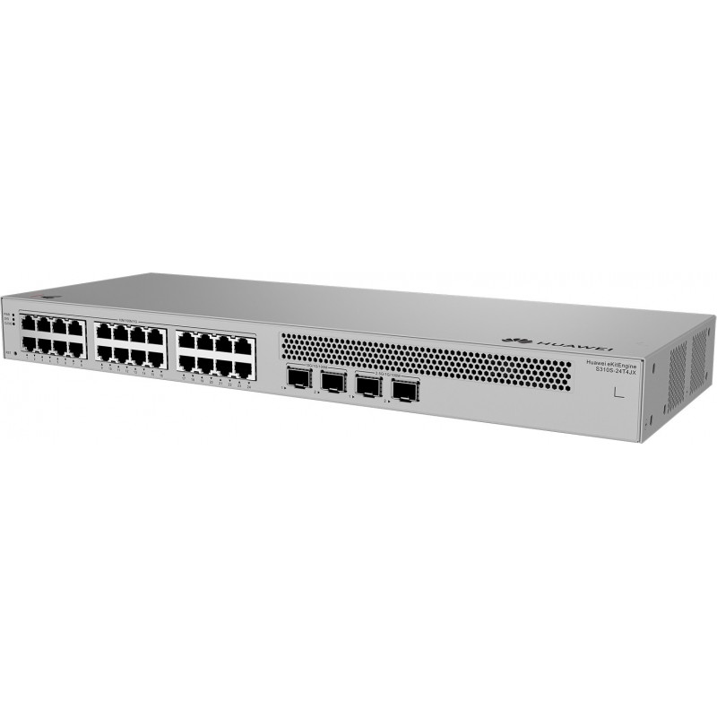 HUAWEI eKit S310S Series S310S-24T4JX Gestionado L2+ Gigabit Ethernet (10 100 1000) 1U Gris 98012508