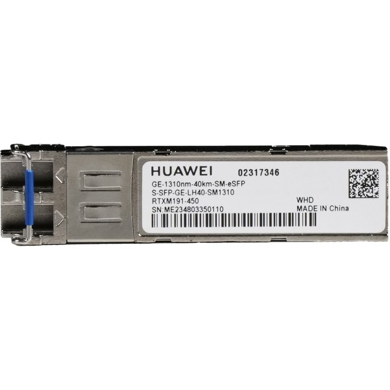 HUAWEI eKit S-SFP-GE-LH40-SM1310 red modulo transceptor Fibra óptica 1000 Mbit s 1310 nm 02317346