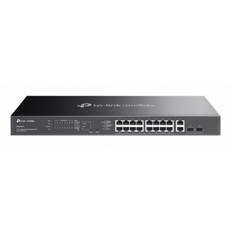 TP-Link Omada ES220GMP switch Gestionado L2 Gigabit Ethernet (10 100 1000) Energía sobre Ethernet (P