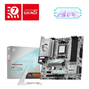 MSI B850M GAMING PLUS WIFI - Socket AM5 - micro ATX - AMD B850 911-7E66-001