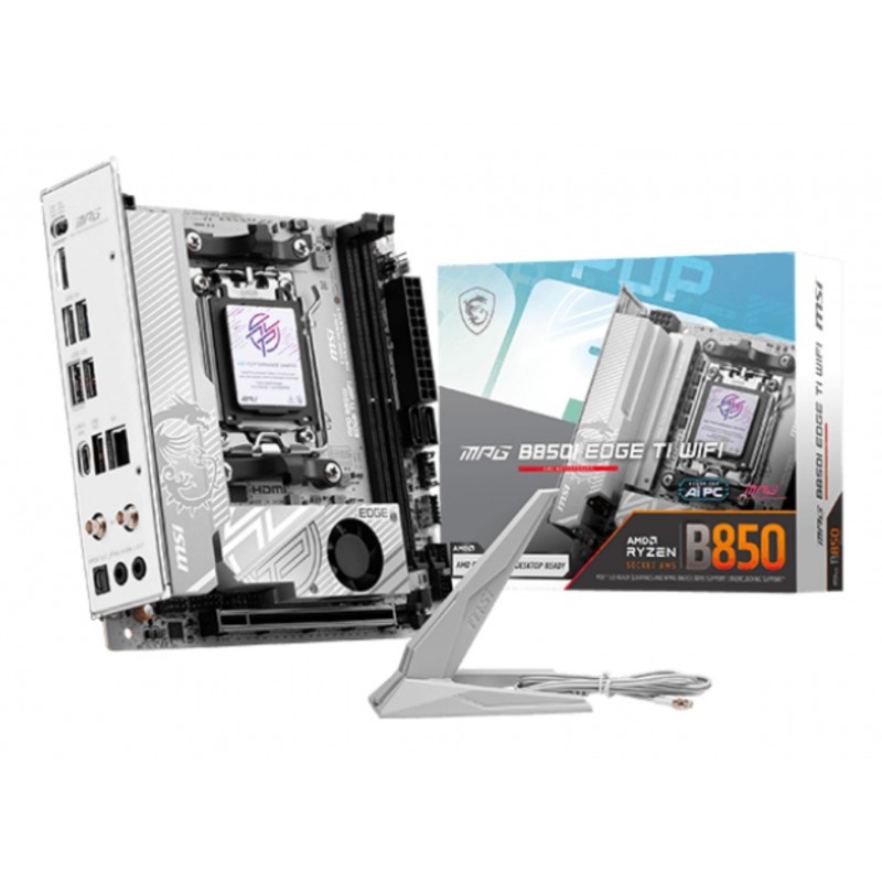 MSI B850I EDGE TI WIFI - Socket AM5 - mini ITX - AMD B850 911-7E79-04S