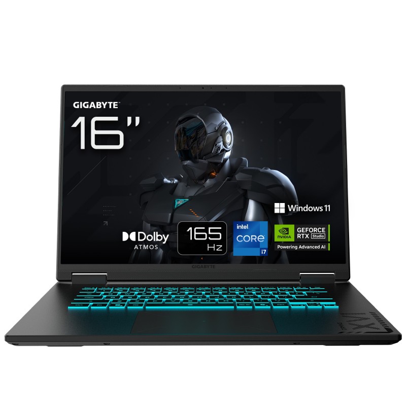 GIGABYTE GAMING A16 CWH Portátil Gaming - 16 Negro - 16" - Intel Core i7 - 32GB - 1000GB SSD VIDIA G 9RGA6I77WHFHJH4ES000