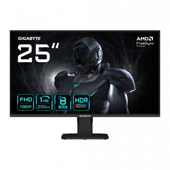 GIGABYTE GS25F2 Monitor Gaming 25" FHD - 1920 x 1080 - 24.5" Full HD - LED - Negro - 200Hz 20VM0-GS25F2BM-1EUS