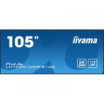 iiyama LH10551UWS-B1AG - 104.7" -  UltraWide Full HD - Negro
