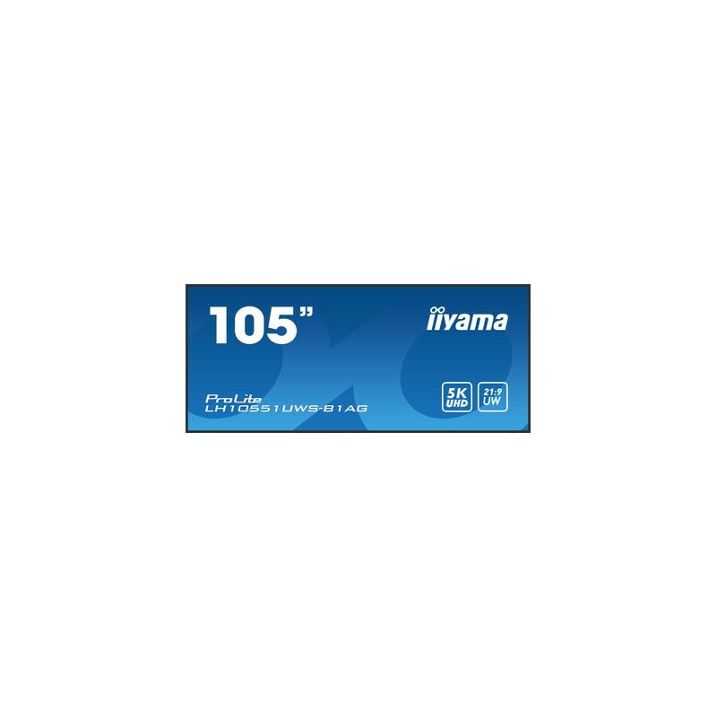 iiyama LH10551UWS-B1AG - 104.7" -  UltraWide Full HD - Negro