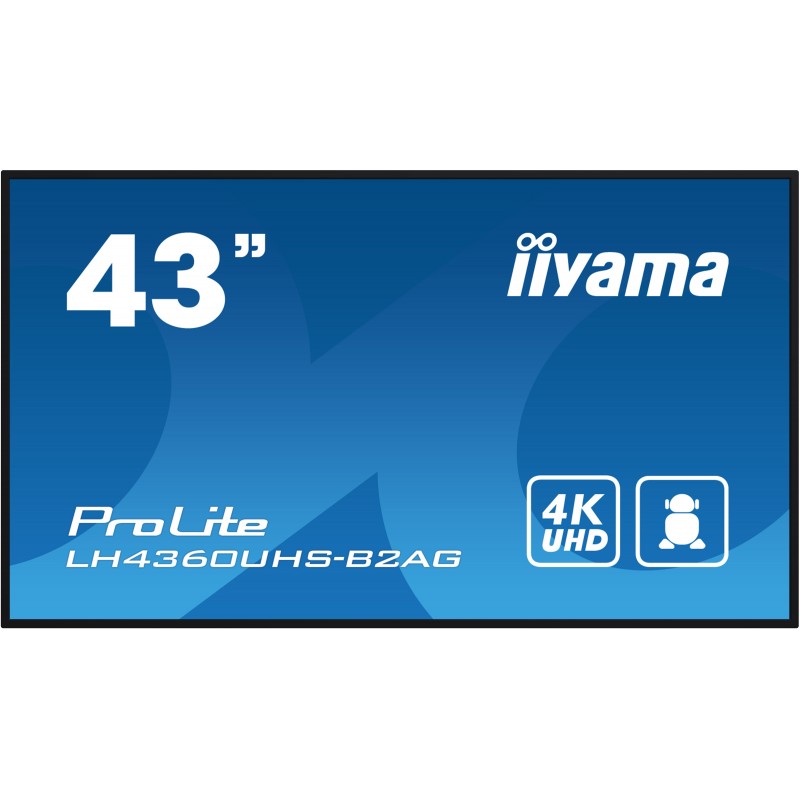 iiyama LH4360UHS-B2AG - 42.5" -  4K Ultra HD - Negro
