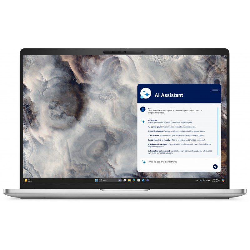 DELL Pro 16 Plus PB16250 Aluminio - 16" - Intel Core Ultra 7 - 16GB - 512GB SSD - Windows 11 Pro MKN09