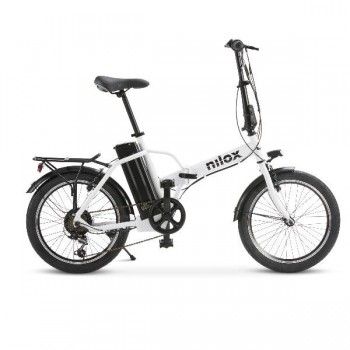 Nilox URBAN - eBike J1 Pro Blanco Acero 50,8 cm (20") 23,5 kg NXEBJ1PROWH