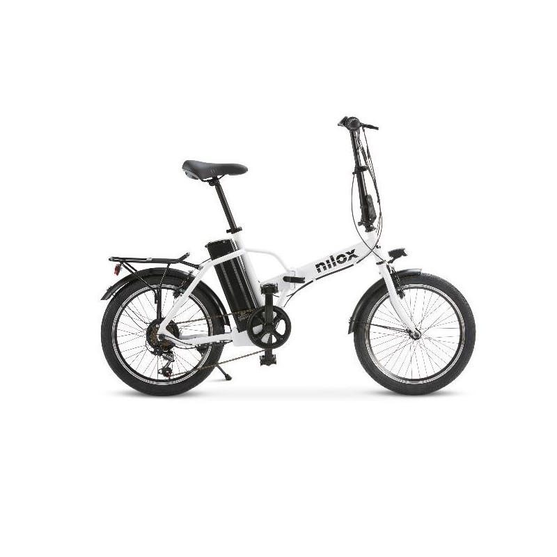 Nilox URBAN - eBike J1 Pro Blanco Acero 50,8 cm (20") 23,5 kg NXEBJ1PROWH