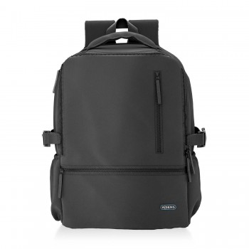 AISENS Mochila Deportiva Repelente Al Agua Para Portatil 15. - 15.6" - Negro - Mochila  ASBG-BP086-BK