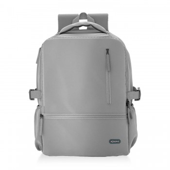 AISENS Mochila Deportiva Repelente Al Agua Para Portatil 15. - 15.6" - Gris - Mochila  ASBG-BP087-GR