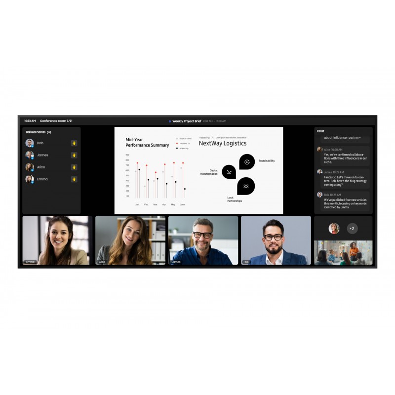 Samsung LH105QPD5BGXEN - 105" -  5K Ultra HD - Negro