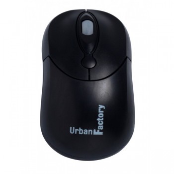 Urban Factory Big Crazy Mouse ratón Oficina Ambidextro USB tipo A Óptico 800 DPI BCM01UF