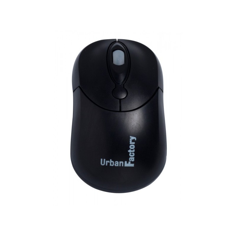 Urban Factory Big Crazy Mouse ratón Oficina Ambidextro USB tipo A Óptico 800 DPI BCM01UF