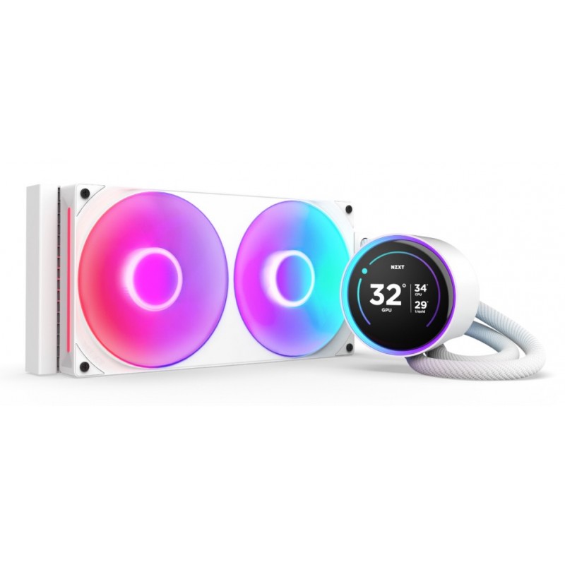 NZXT Kraken Elite 280 RGB Blanco  RL-KR28E-W2