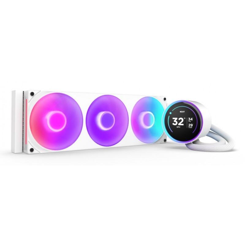 NZXT Kraken Elite 360 RGB Blanco  RL-KR36E-W2