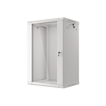 Lanberg WF01-6418-10S armario rack 18U Bastidor de pared Gris