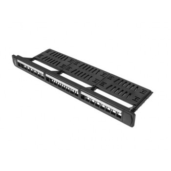 Lanberg PPKS-1124-B panel de parcheo 1U