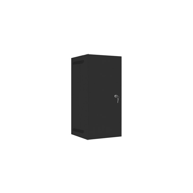 Lanberg WF10-2312-00B armario rack 12U Bastidor de pared Negro