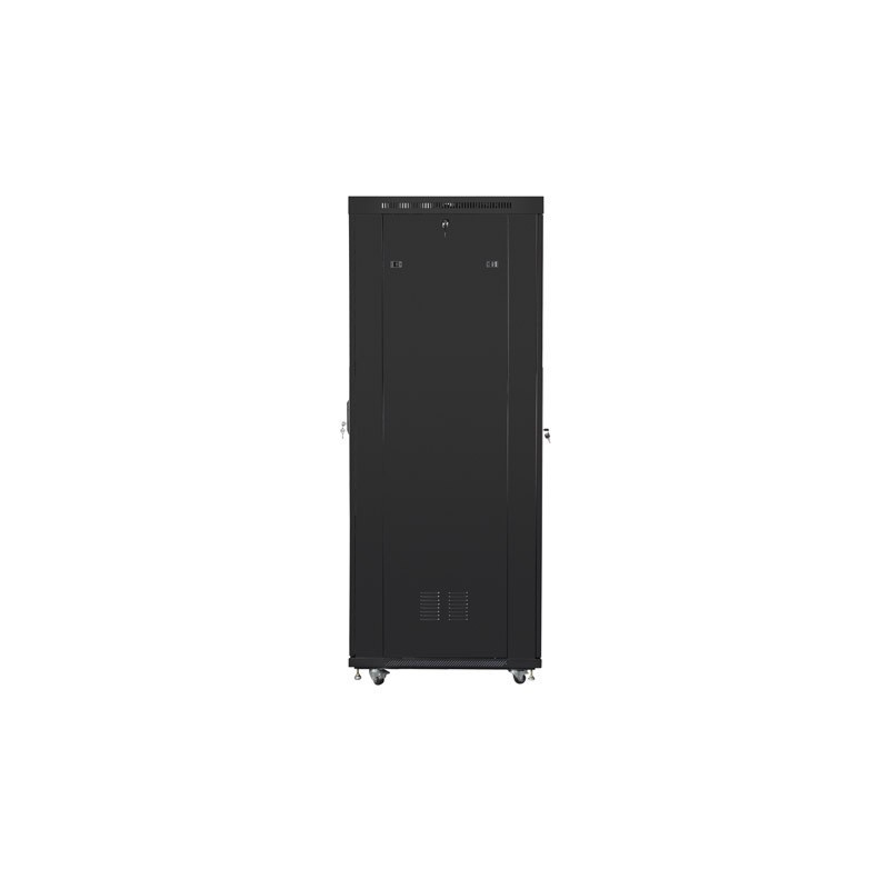 Lanberg FF01-8027-23BL armario rack 27U Rack o bastidor independiente Negro