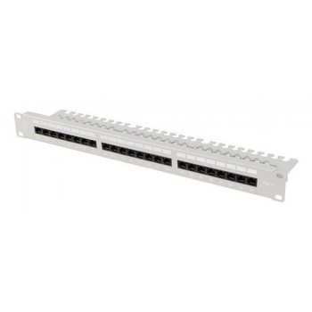 Lanberg PPU6-1124-S panel de parcheo 1U