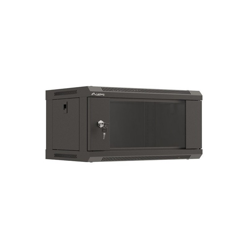 Lanberg WF03-5304-10B armario rack 4U Bastidor de pared Negro
