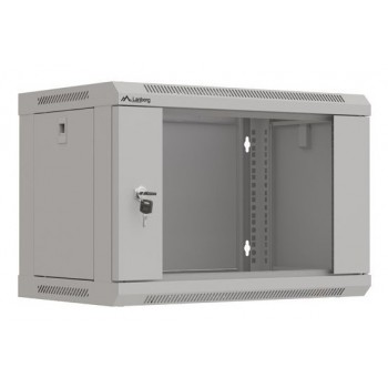 Lanberg WF03-5306-10S armario rack 6U Bastidor de pared Gris