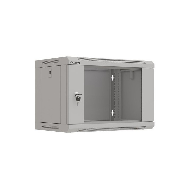 Lanberg WF03-5306-10S armario rack 6U Bastidor de pared Gris