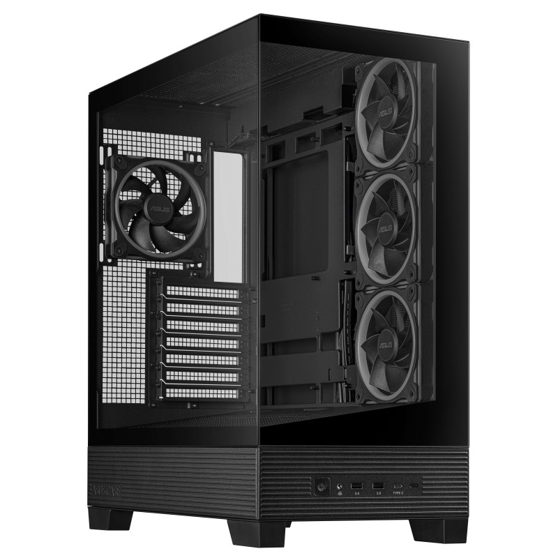 ASUS A31 Plus TG ARGB BLACK Midi Tower Negro 90DC00R0-B19000