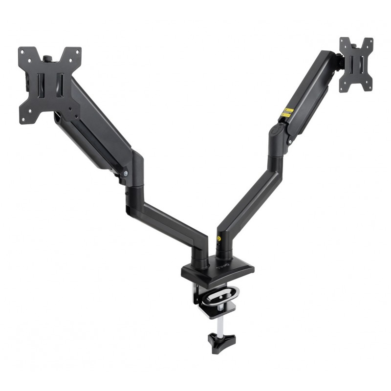 TooQ DB1434TNR-B soporte para monitor 86,4 cm (34") Escritorio Negro