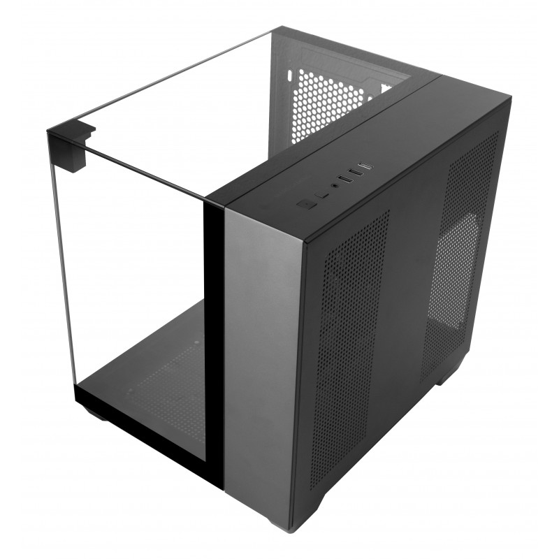 Mars Gaming MC-VISIONM Mini Tower Negro MCVISIONM