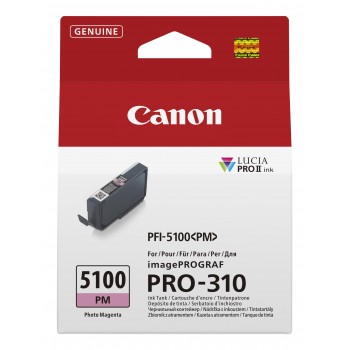 Canon PFI-5100 PM cartucho de tinta 1 pieza(s) Original Foto magenta 6957C001