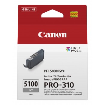 Canon PFI-5100 GY cartucho de tinta 1 pieza(s) Original Gris 6959C001
