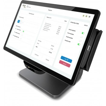 Terminal POS Elo E-Series 3 - Serie N N97 - 8 GB 128 GB - 39,6 cm (15,6") Pantalla Táctil  E849902