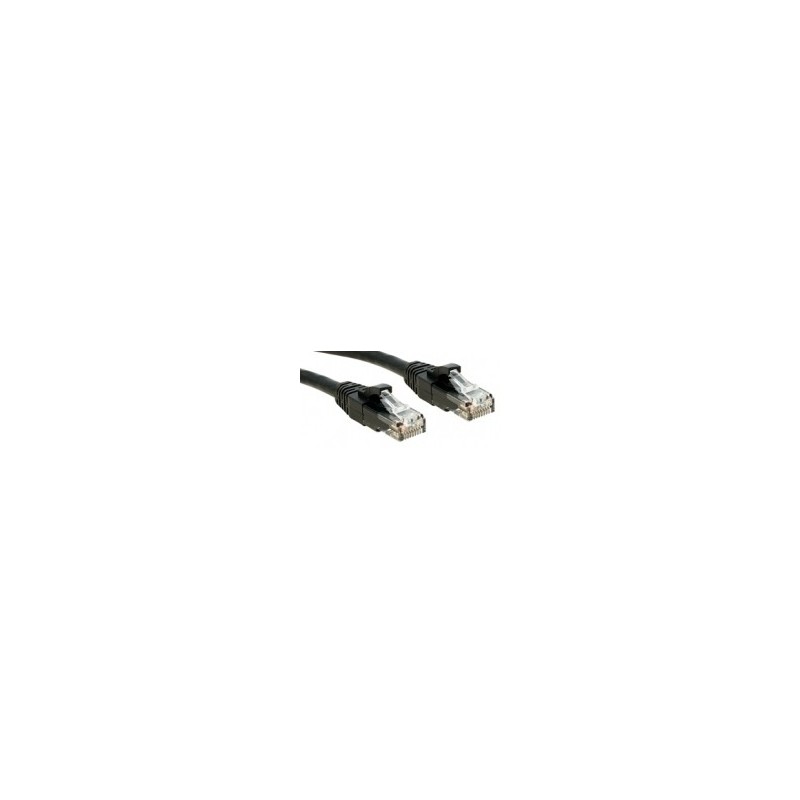 Lindy Cat.6 UTP Premium 2.0m cable de red Negro 2 m 45433