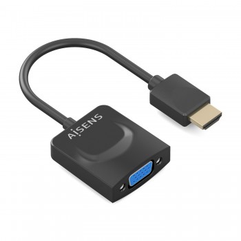 AISENS Conversor HDMI a SVGA, HDMI A M-SVGA H, Negro, 15сm A122-0947