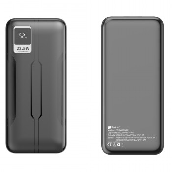 Leotec Powerbank 20.000mAh 22.5W LEPOW20W22K