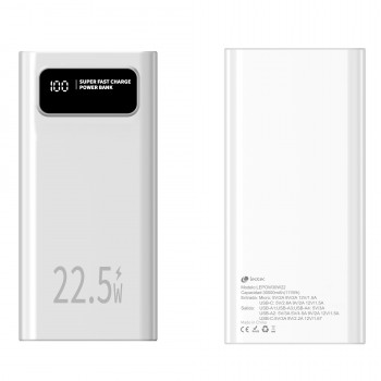 Leotec Powerbank 30.000mAh PD 22.5W LEPOW30W22W