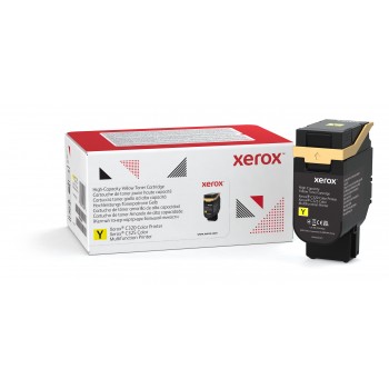 Xerox C320 C325 Cartucho de tóner amarillo de alta capacidad Original Amarillo 006R04830