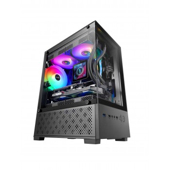 Mars Gaming MC-SE2 Mini Tower Negro MCSE2