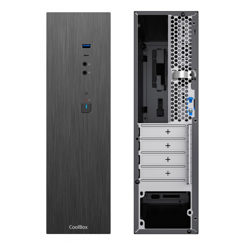 CoolBox Caja para PC micro ATX T370 Slim COO-PCT370-1