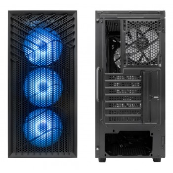CoolBox Caja PC Gaming GA300 Grid Line COO-CHA-GA300B-0