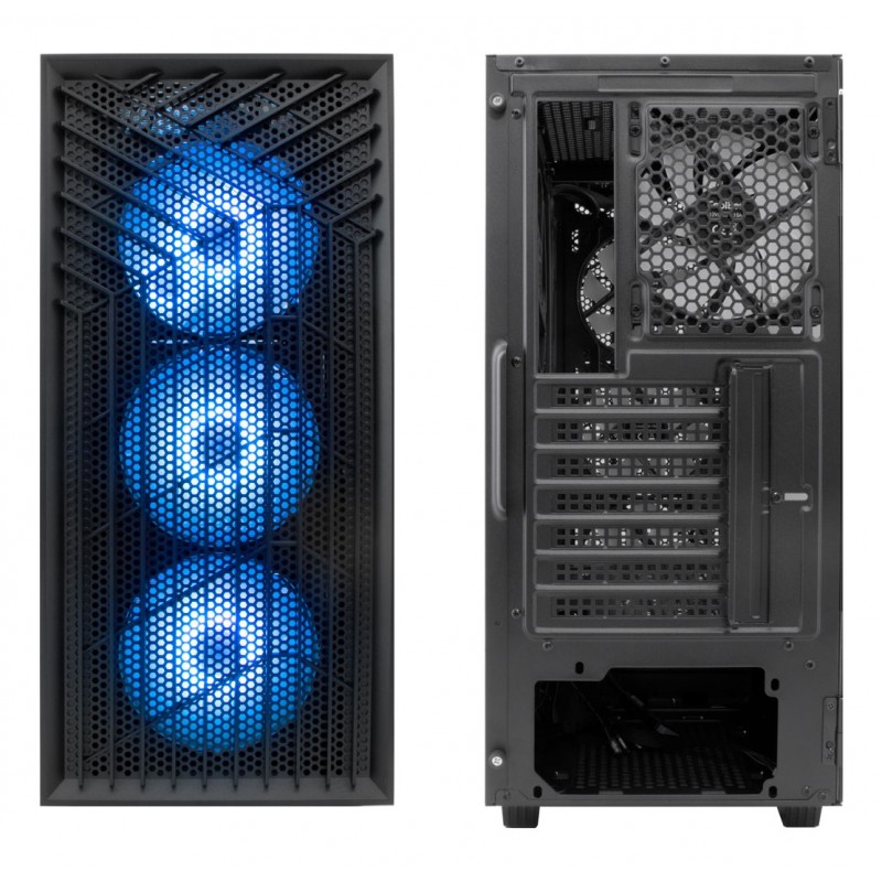 CoolBox Caja PC Gaming GA300 Grid Line COO-CHA-GA300B-0