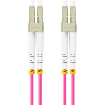 Lanberg FO-LULU-MD41-0005-VT Cable de fibra óptica e InfiniBand 0,5 m LC LC UPC Violeta