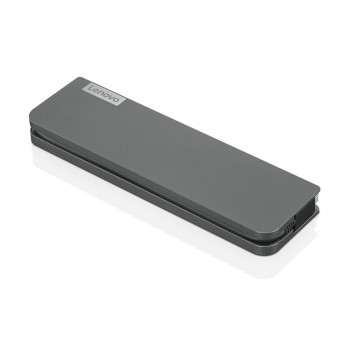 (Desprecintado) Lenovo USB-C Mini Dock Alámbrico USB 3.2 Gen 1 (3.1 Gen 1) Type-C Gris 40AU0065EU