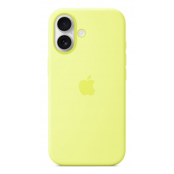 Funda de silicona con MagSafe para el iPhone 17 - Amarillo neón MGEV4ZM A