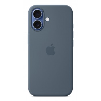 Funda de silicona con MagSafe para el iPhone 17 - Azul naútico MGEW4ZM A