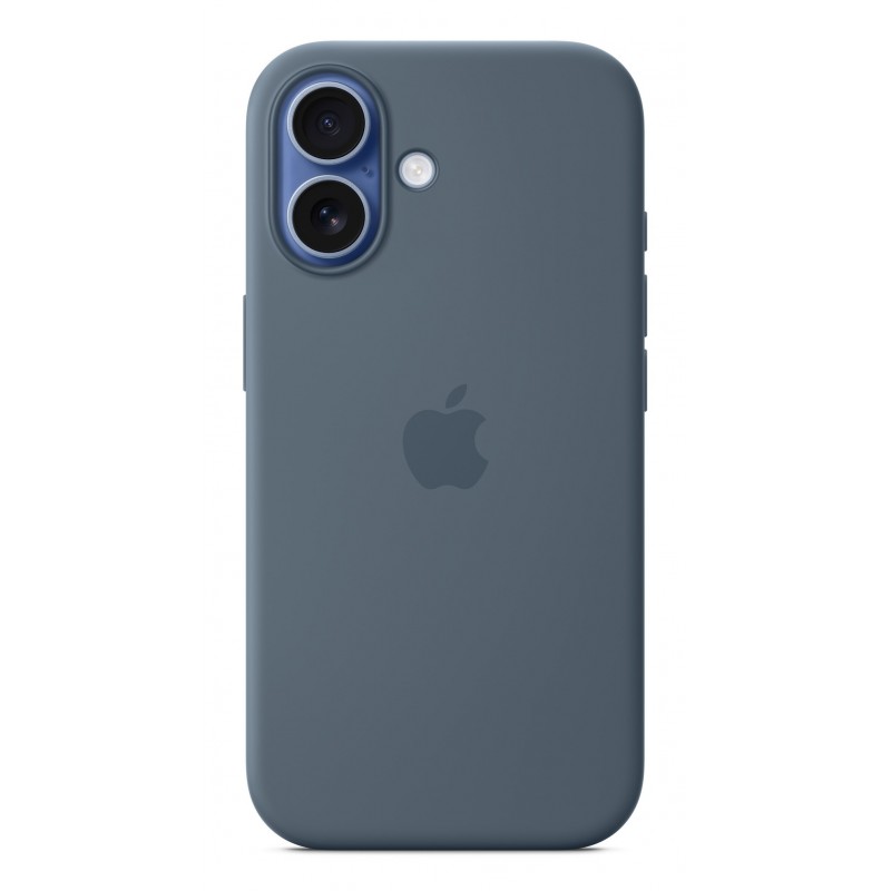 Funda de silicona con MagSafe para el iPhone 17 - Azul naútico MGEW4ZM A